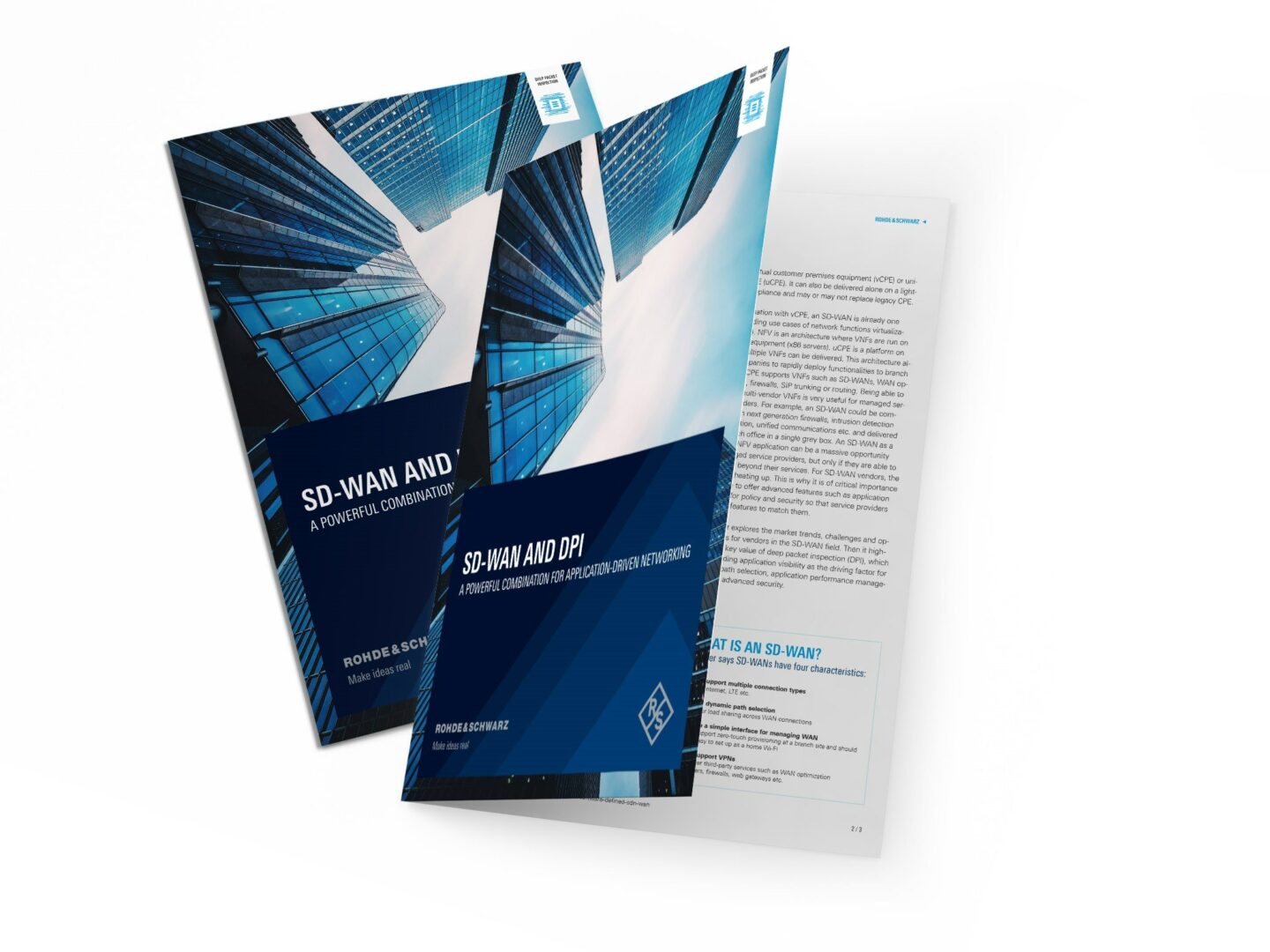 Whitepaper: SD WAN and DPI - A powerful combination for application-driven networking
