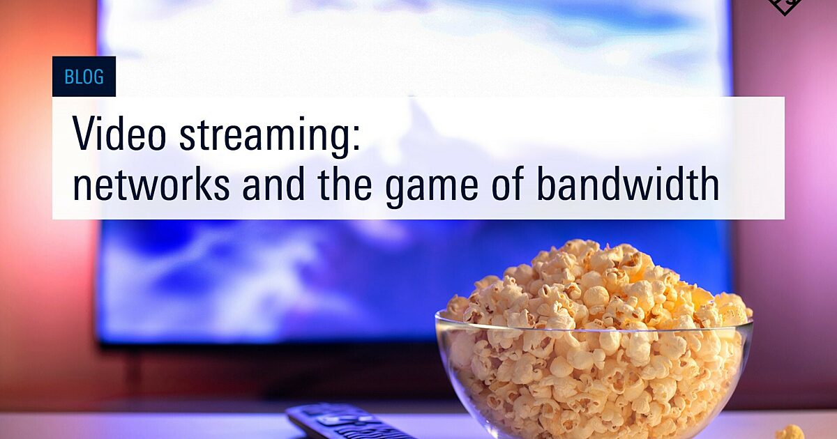 Video streaming networks and the game of bandwidth ipoque
