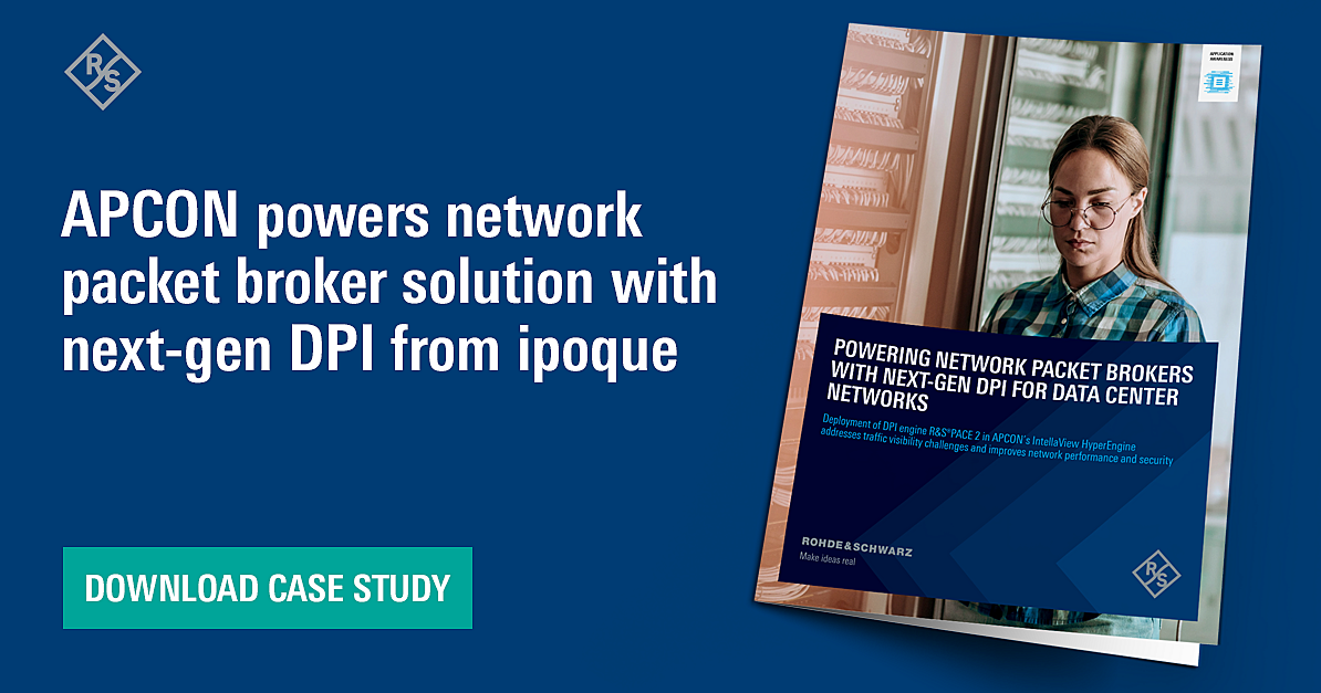 Nextgen DPI powers APCON's traffic monitoring & visibility platform
